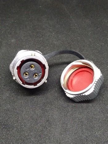 WY16K3ZM IP67 Metal Bayonet Panel Tipi Konnektör