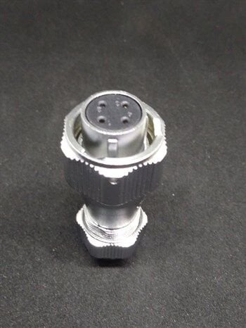 WY16K4TE IP67 Metal Bayonet Kablo Tipi Konnektör