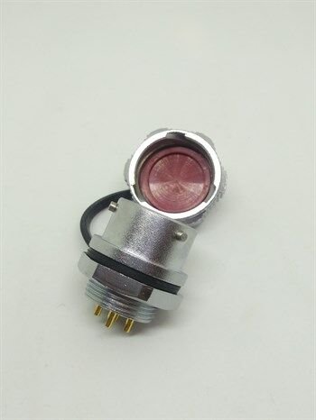 WY16J4ZM IP67 Metal Bayonet Panel Tipi Konnektör