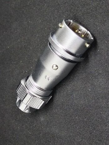 WY16J4ZE IP67 Metal Bayonet Karşıt Tip Konnektör