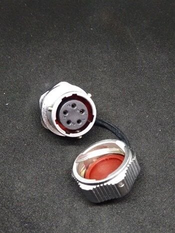 WY16K5ZM IP67 Metal Bayonet Panel Tipi Konnektör