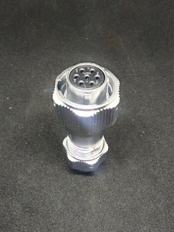 WY16K7TE IP67 Metal Bayonet Kablo Tipi Konnektör