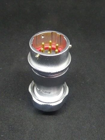 WY20J7ZE IP67 Metal Bayonet Karşıt Tip Konnektör