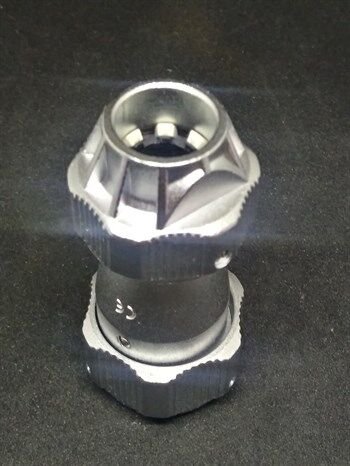 WY20K4TE IP67 Metal Bayonet Kablo Tipi Konnektör