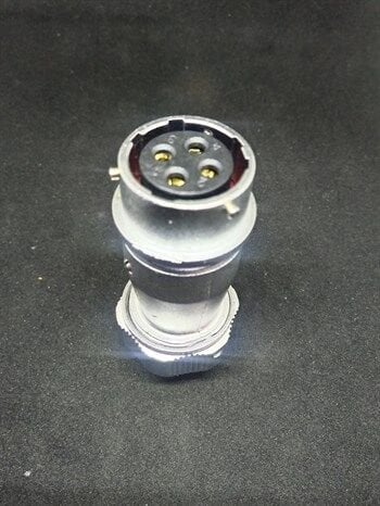WY20K4ZE IP67 Metal Bayonet Karşıt Tip Konnektör