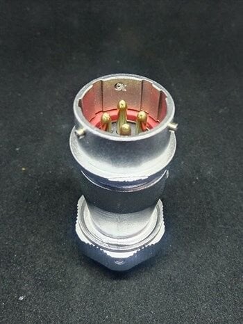 WY20J4ZE IP67 Metal Bayonet Karşıt Tip Konnektör