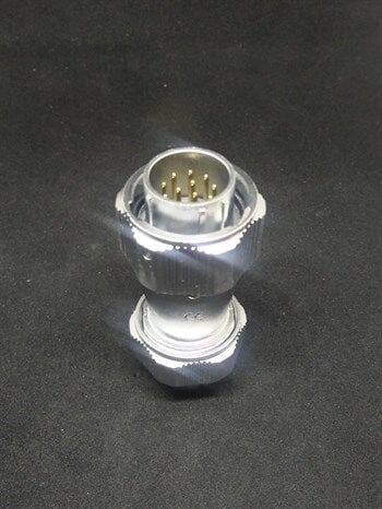 WY20J12TE IP67 Metal Bayonet Kablo Tipi Konnektör