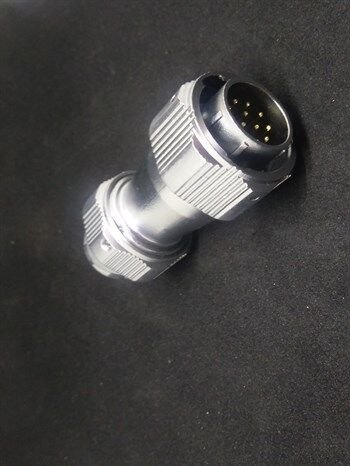 WY20J12TE IP67 Metal Bayonet Kablo Tipi Konnektör