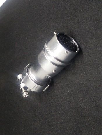 WY20K12TI IP67 Metal Bayonet Kablo Tipi Konnektör
