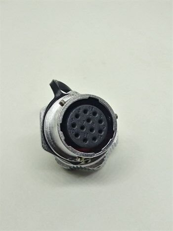 WY20K12ZM IP67 Metal Bayonet Panel Tipi Konnektör