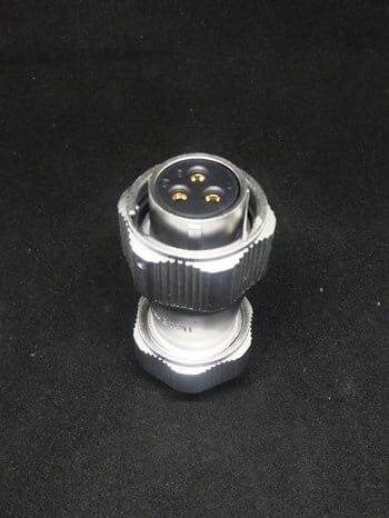 WY20K3TE IP67 Metal Bayonet Kablo Tipi Konnektör