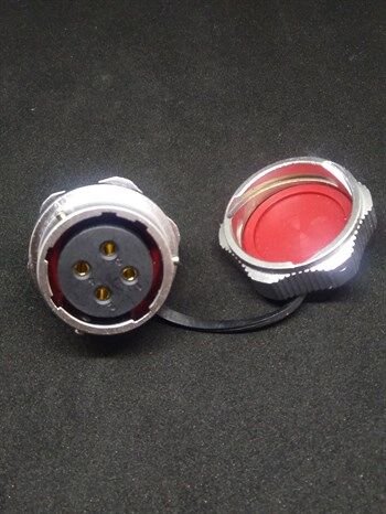 WY24K4ZM IP67 Metal Bayonet Panel Tipi Konnektör