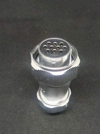 WY24K10TE IP67 Metal Bayonet Kablo Tipi Konnektör