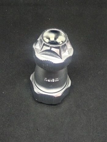 WY24K10TE IP67 Metal Bayonet Kablo Tipi Konnektör