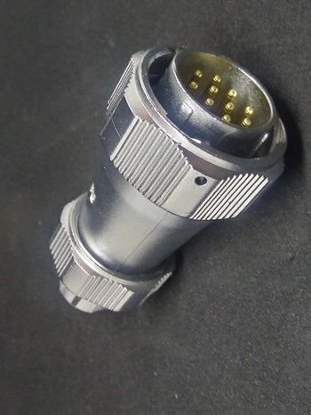 WY24J10TE IP67 Metal Bayonet Kablo Tipi Konnektör