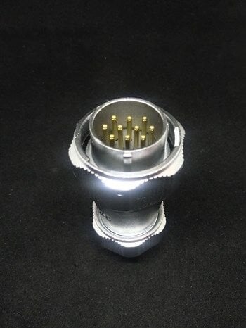 WY24J10TE IP67 Metal Bayonet Kablo Tipi Konnektör