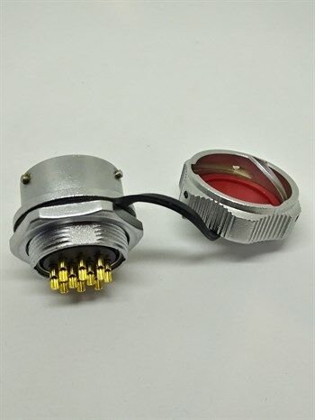 WY24J10ZM IP67 Metal Bayonet Panel Tipi Konnektör