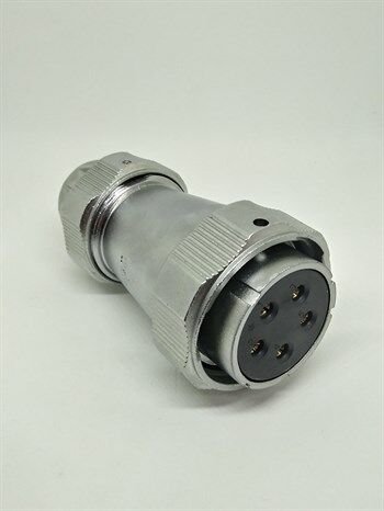WY40K5TE IP67 Metal Bayonet Kablo Tipi Konnektör
