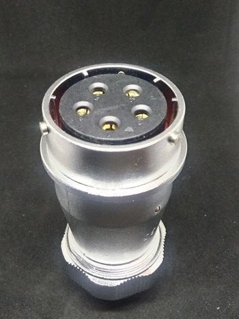 WY40K5ZE IP67 Metal Bayonet Karşıt Tip Konnektör