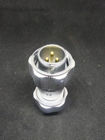 WY20J3TE IP67 Metal Bayonet Kablo Tipi Konnektör