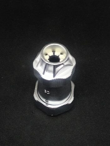 WY24K4TE IP67 Metal Bayonet Kablo Tipi Konnektör