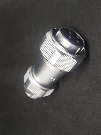 WY24K4TE IP67 Metal Bayonet Kablo Tipi Konnektör