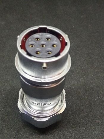 WY20K7ZE IP67 Metal Bayonet Karşıt Tip Konnektör