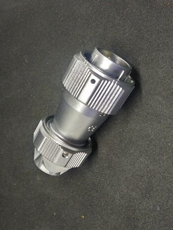 WY20J5TE IP67 Metal Bayonet Kablo Tipi Konnektör