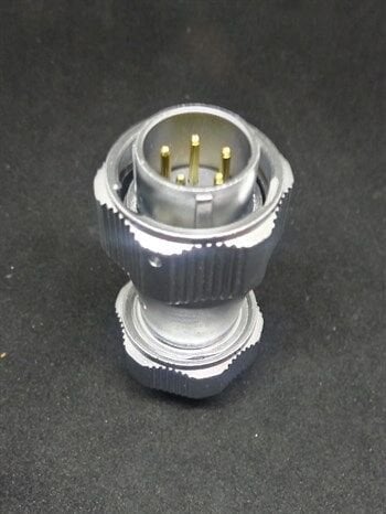 WY20J5TE IP67 Metal Bayonet Kablo Tipi Konnektör