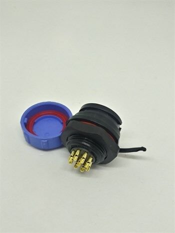 SY1712/P9 Plastik Bayonet Panel Tipi Konnektör