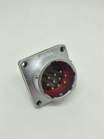 WY24J10ZZ IP67 Metal Bayonet Panel Tipi Konnektör