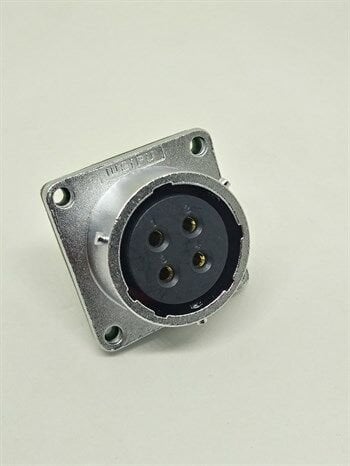 WY24K4ZZ IP67 Metal Bayonet Panel Tipi Konnektör