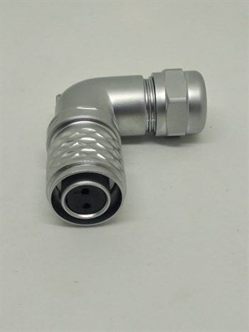 SF1214/S2 IP67 Metal 90 Derece Kablo Tipi Konnektör