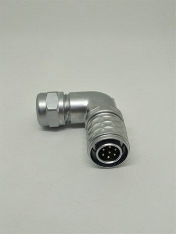 SF1214/P7 IP67 Metal 90 Derece Kablo Tipi Konnektör