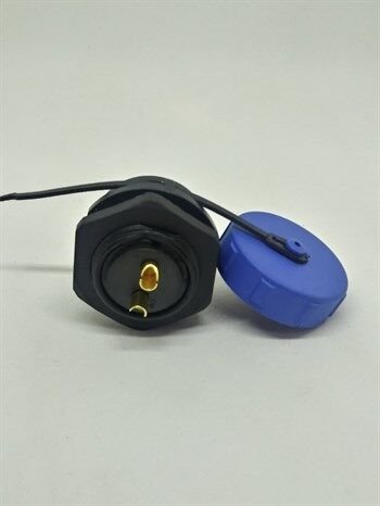 SY2112/P2 IP67 Bayonet Plastik Panel Tipi Konnektör