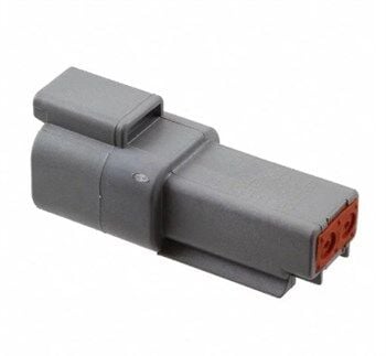 DT04-2P Deutsch DT Serisi 2 Pinli Erkek Konnektör