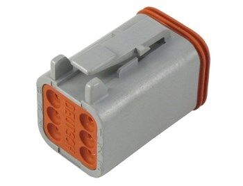 DT06-6S Deutsch DT Serisi 6 Pinli Dişi Konnektör