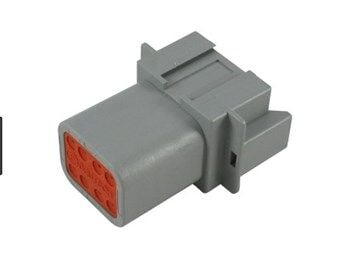 DT04-8P Deutsch DT Serisi 8 Pinli Erkek Konnektör