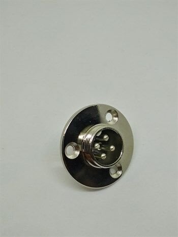 16M-4E Yuvarlak Tablalı Panel Tipi Konnektör