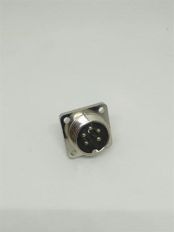 16M-5H Kare Flanşlı Panel Tipi Konnektör