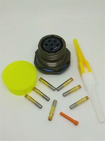 D38999/24WE6SA  Jum Nut Receptacle Panel Tipi Dişi Konnektör