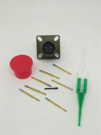 D38999/20WA35SN Panel Tipi Dişi Konnektör