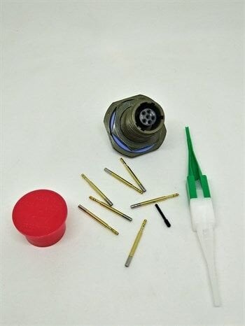 D38999/24WA35SA Jum Nut Receptacle Panel Tipi Dişi Konnektör