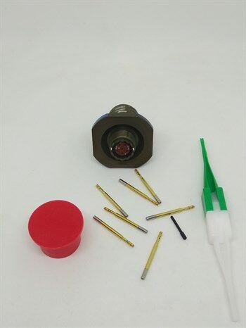 D38999/24WA35SA Jum Nut Receptacle Panel Tipi Dişi Konnektör