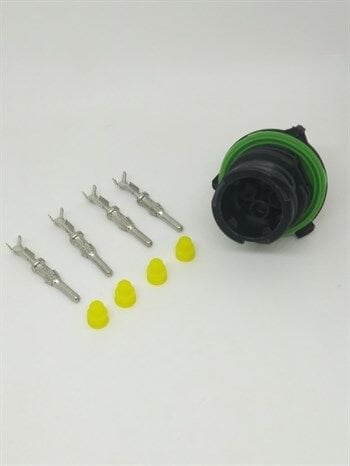 1-967402-1 Amp Karşıt Kablo Tipi 4 Pinli Erkek Konnektör