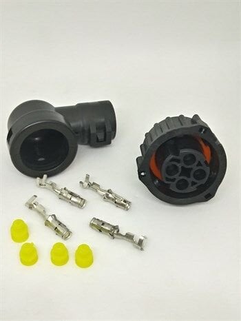 1-967325-1 Amp 4 Pinli Kablo Tipi Dişi Konnektör