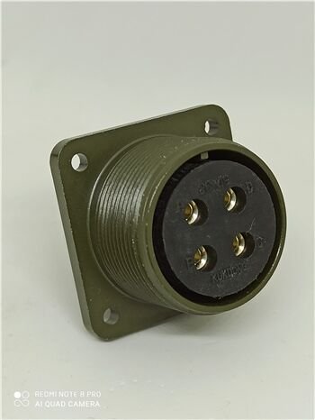 MS3102E 20-4S Panel Tipi Askeri Konnektör