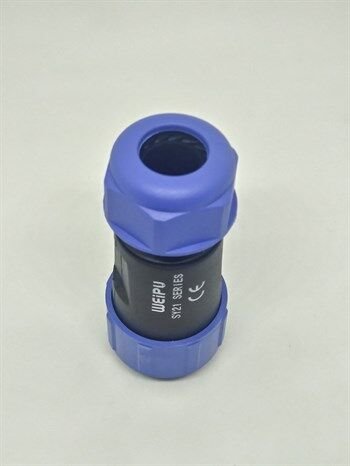 SY2110/S2 IP67 Plastik Bayonet Kablo Tipi Konnektör