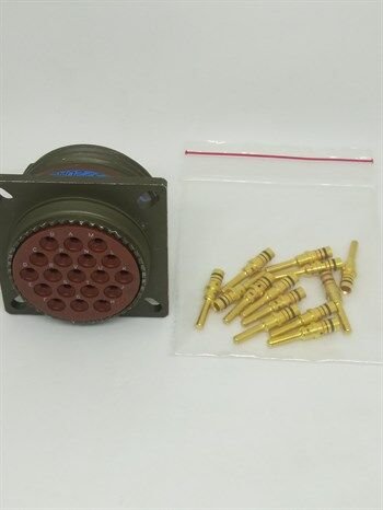 D38999/20WJ19PN Panel Tipi Erkek Konnektör