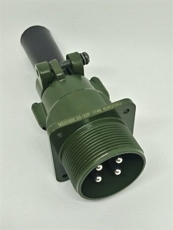 MS3100E 22-22P Karşıt Tip Askeri Konnektör
